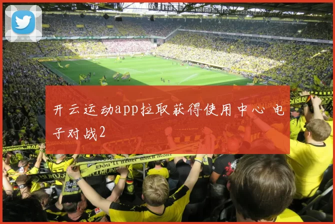 开云运动app拉取获得使用中心 电子对战2